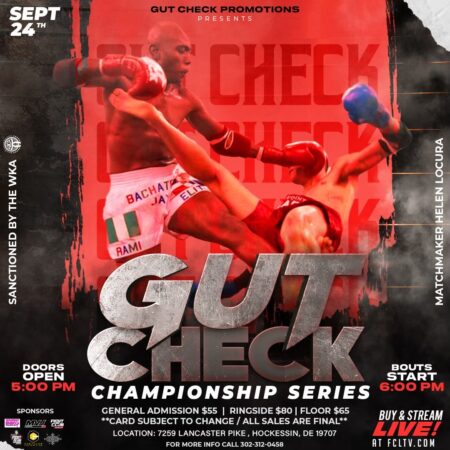 Gut Check Championship Serires September 24th