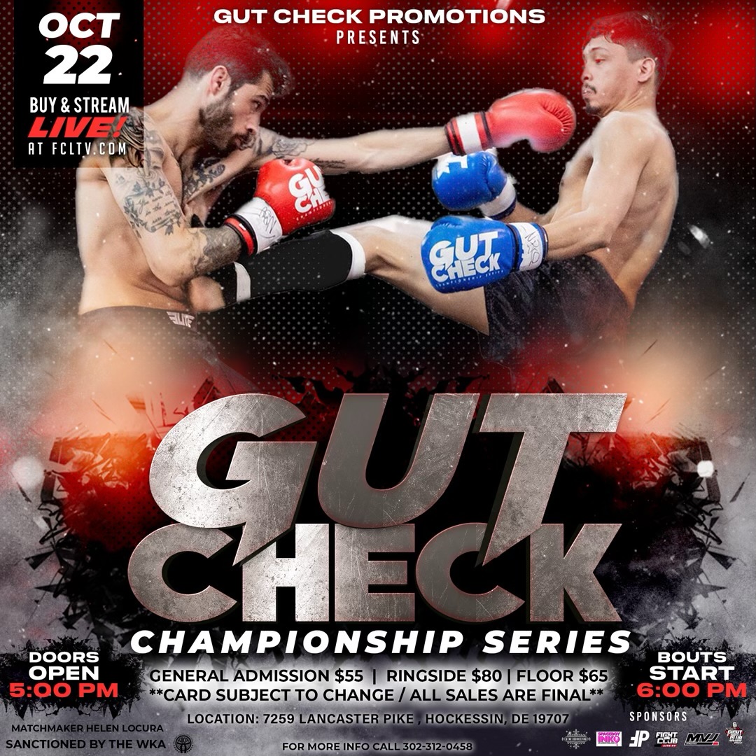 Gut Check Championship Series October 22, 2022 Live Stream