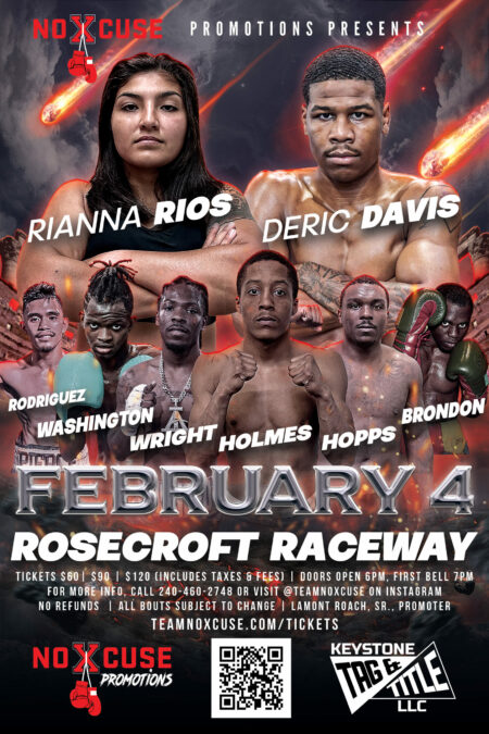 NoXcuse Promotions February 4th, 2023