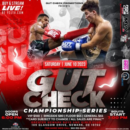 Gut Check Championship Series | Muay Thai Live Stream | Saturday June 10th, 2023